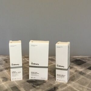 The Ordinary Skincare Trio - White